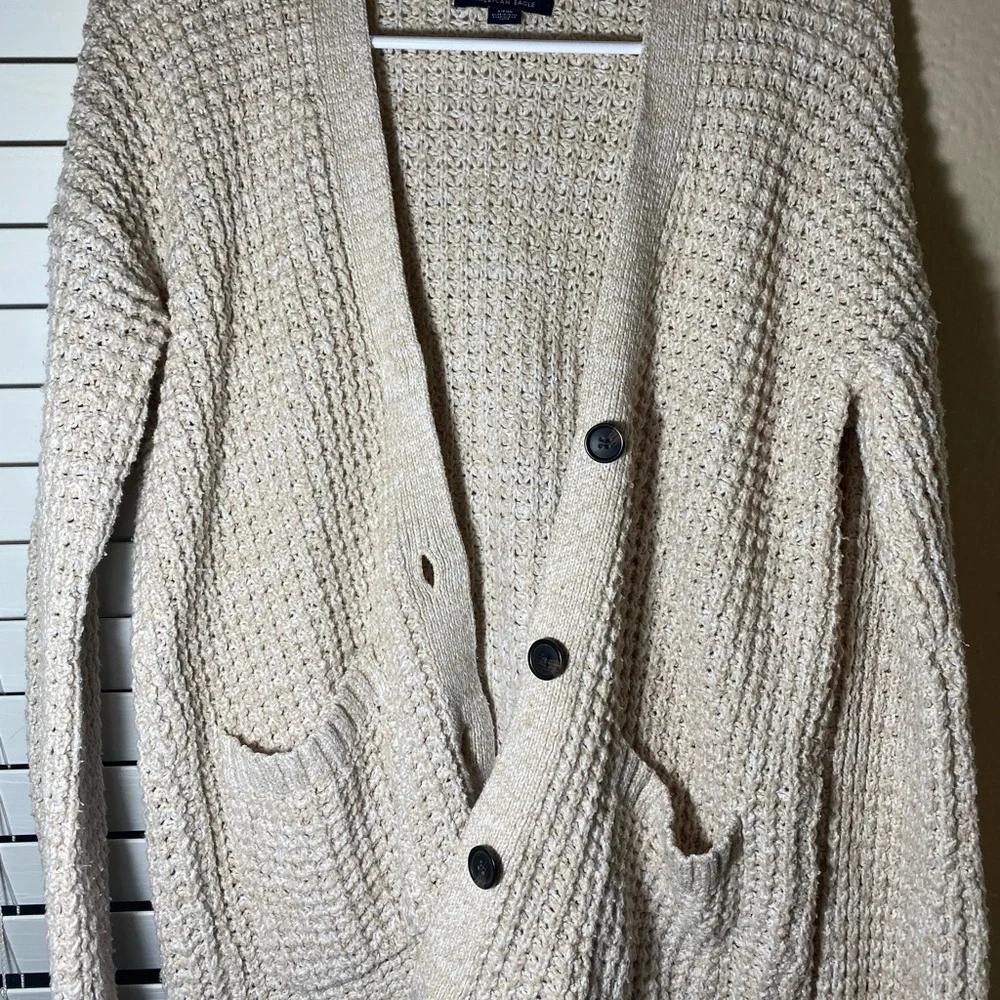 Cream cardigan from American Eagle - Picture 1 of 3